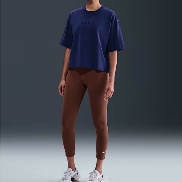 Nike Pants - NIKE Classic High Waisted 7/8 Legging Women’s XS Brown